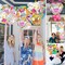 Happy Mother’s Day Balloons – 12PCS Premium Aluminum Foil Balloons | Large Heart & Themed Party Decorations
